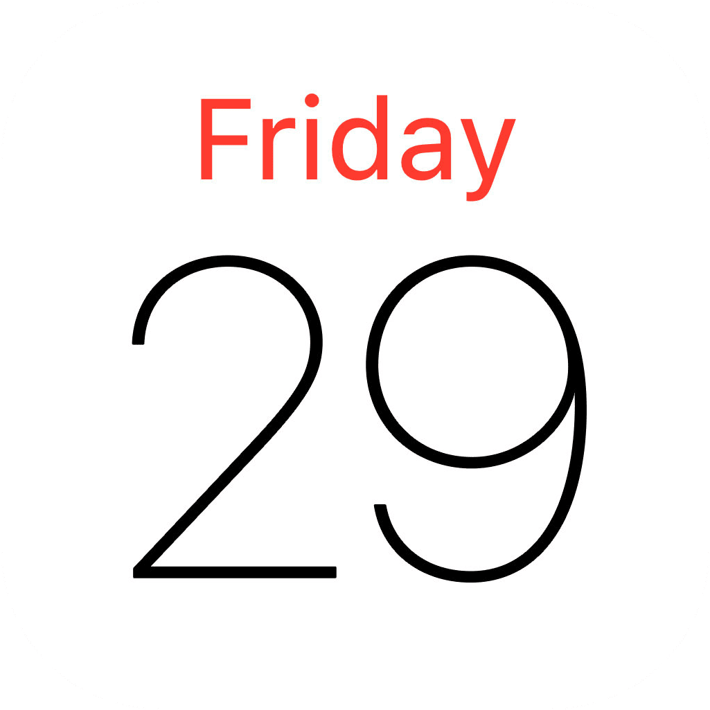 Apple Calendar Icon